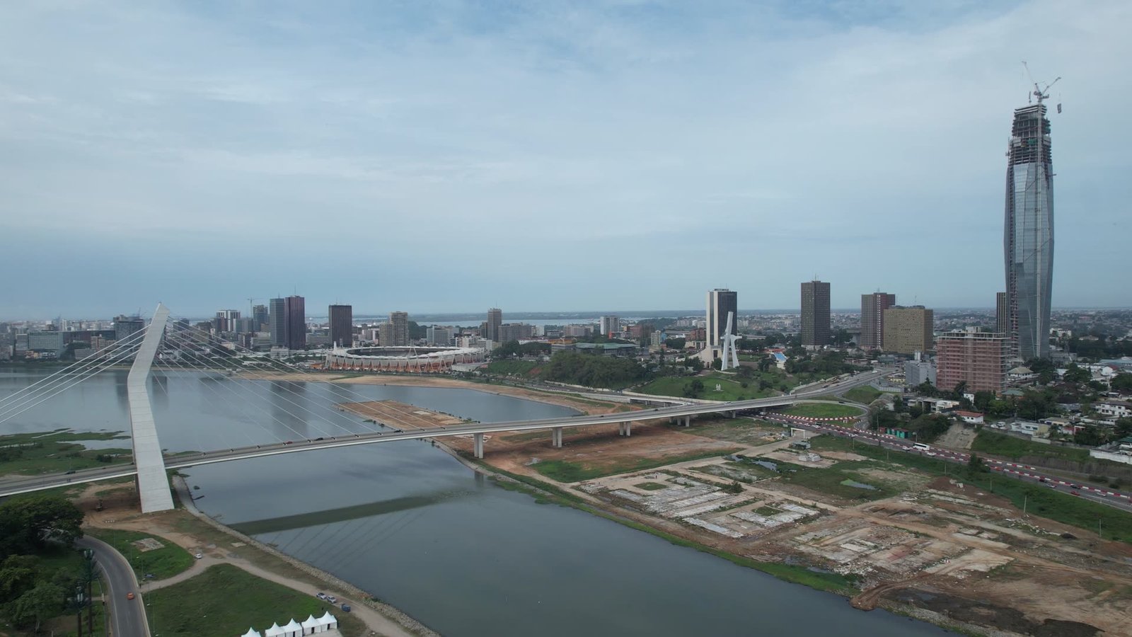 Vue urbaine illustrant le développement immobilier